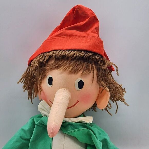 Vintage 1991 Pinocchio Plush Museum of Fine Arts Boston 32" - Picture 3 of 7